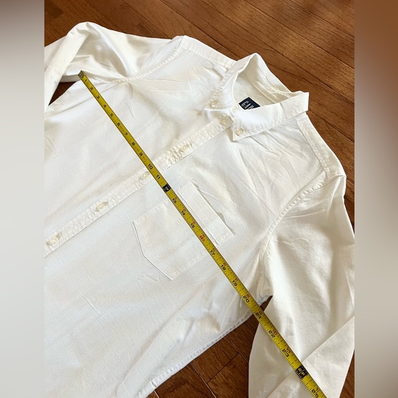 98% Cotton Gap Oxford White Shirt Dress - Picture 8 of 10